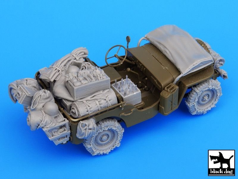 Black Dog T35044 US Jeep big accessories set 1/35 – immagine 3