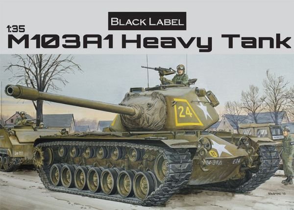 Dragon 3548 American M103A1 Heavy Tank 1/35