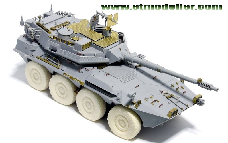 ET Model E35-006 Modern Italian B1 Centauro Tank Destroyer (For TRUMPETER 00386) (1/35) – image 2