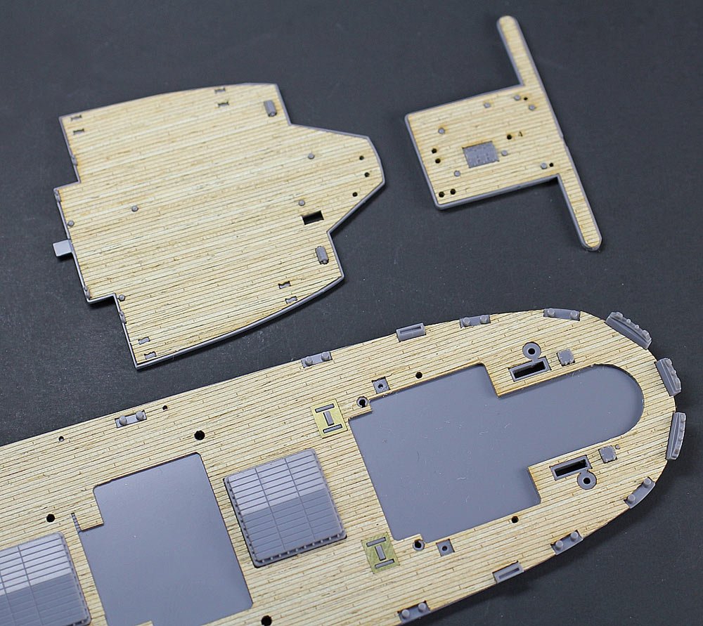 Hasegawa QG51 (72151) NYK Line Hikawa Maru Wooden Deck 1/350 – imagen 4