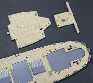 Hasegawa QG51 (72151) NYK Line Hikawa Maru Wooden Deck 1/350 – imagen 4