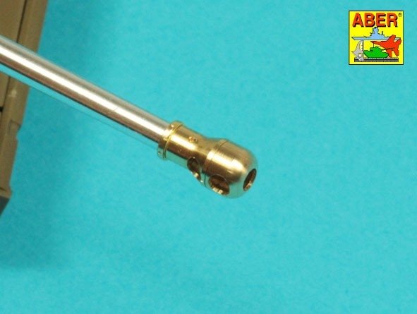 Aber 35L-332 76.2 mm (3 inch) 17 pounder Mk. II barrel with muzzle brake for A34 COMET tank 1/35 – Bild 4