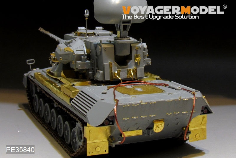 Maquette Voyager PE35840 Gepard A1 SPAAG allemand moderne de base pour TAKOM 2044 au 1/35 – image 16