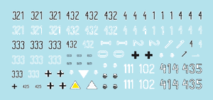 Star Decals 72-A1008 SS-Panthers (2) SS-Das Reich and 3. SS-Totenkopf. 1/72 – obrázek 3