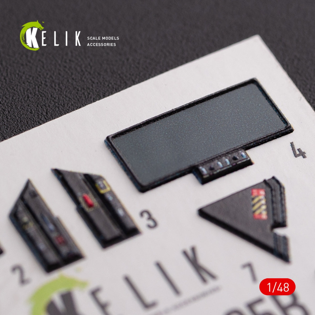 KELIK K48076 F-35B interior 3D decals for Tamiya kit 1/48 – Bild 7