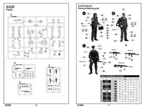 Trumpeter 01553 Russian T-62 BDD Mod.1984 (Mod.1962 modification) 1/35 – Bild 3