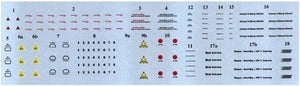 AML D32001 Decal Messerschmitt Bf 109K-4 part I 1/32 – obrázek 2