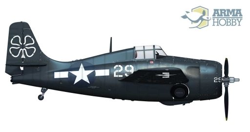Arma Hobby 70033 FM-2 Grumman Wildcat 1/72 – Bild 3