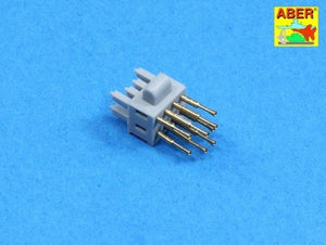 Aber 200L-06 Set of barrels for one eight-barrelled two-pounder &amp;#39;pom-pom&amp;#39; A/A gun 1/200 – image 2