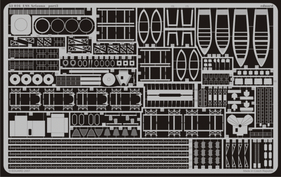 Eduard 53016 USS Arizona MINI HOBBY MODEL 1/350 – imagen 2
