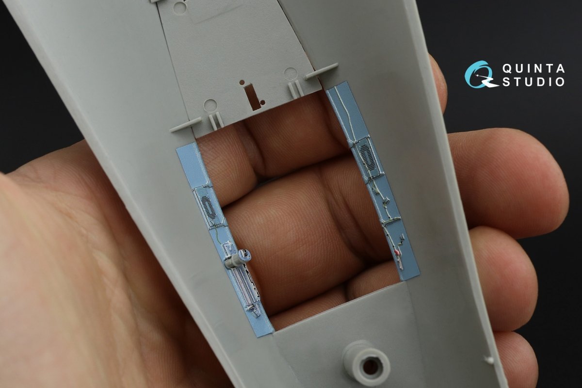 Quinta Studio QD32088 Su-27 3D-Printed &amp;amp; colored Interior on decal paper (Trumpeter) (full version) 1/32 – Bild 5