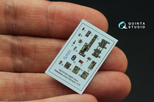 Quinta Studio QD72163 A6M2 Zero (Nakajima Prod.) 3D-Printed colored Interior on decal paper (Tamiya) 1/72 – Bild 4
