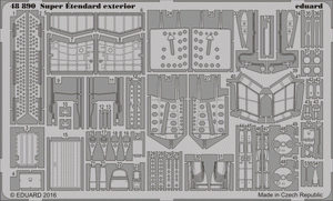 Eduard 48890 Super Etendard exterior 1/48 KINETIC MODEL