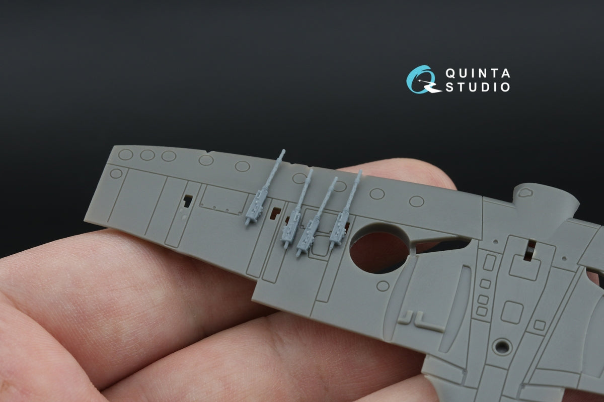 Quinta Studio QT72019 Browning Mk.II Machine gun, 4 pcs (all kits) 1/72 – Bild 5