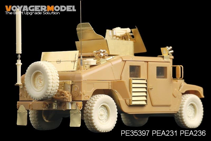 Voyager Model PE35397 Modern USMC HUMVEE M1114 w/CIP/smoke discharge for Bronco 35080 1/35 – imagen 14