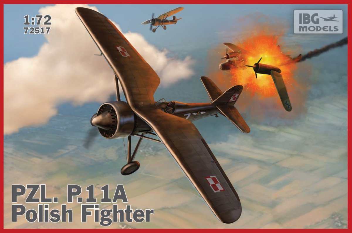 IBG 72517 PZL P.11a Polish Fighter 1/72