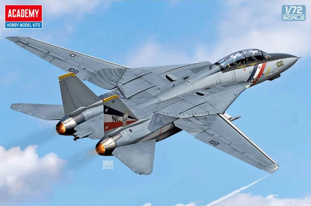 Academy 12590 F-14D Super Tomcat "VF-2 Bounty Hunters" 1/72