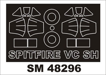 Montex SM48296 Spitfire VC SPECIAL HOBBY