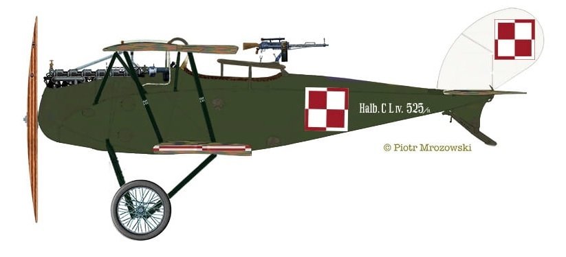 Mirage-Hobby 481403 HALBERSTADT CL.IV Polish-Soviet War / RAF Occupation Forces 1919 1/48 – Bild 2