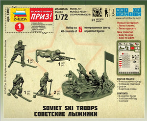 Zvezda 6199 Soviet Ski Troops 1939-1945 (Art of Tactic) 1/72 – obrázek 3