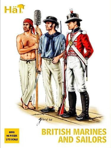 Hat 8098 British Sailors and Marines 1/72