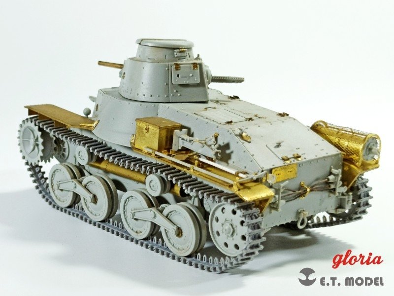 ET Model P35-015 IJA Type 95 “Ha-Go”Light Tank Workable Track (3D Printed) 1/35 – image 7