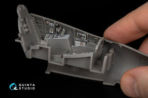 Quinta Studio QD48348 Buccaneer S.2C/D 3D-Printed &amp;amp; colored Interior on decal paper (Airfix) 1/48 – immagine 11