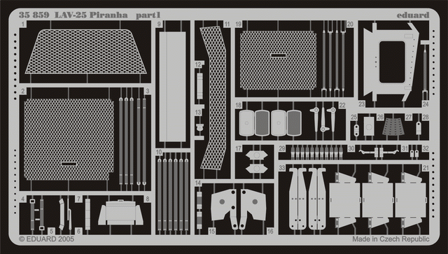 Eduard 35859 LAV-25 Piranha 1/35 Trumpeter – Bild 2