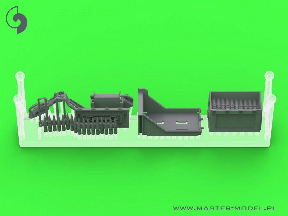 Master GM-35-073 Browning M2HB .50 cal (12.7mm) - for mounting on M49 ring (carriage D40721 / cradle D40733 / case D40731 or D90078) 1/35 – image 16