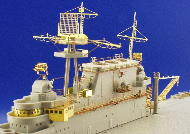 Eduard 53007 US Aircraft Carrier Hornet railings 1/350 Trumpeter – immagine 10