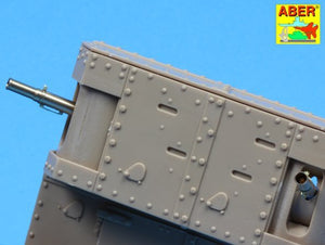 Aber 35L-156 Barrels for British WWI Tank Mark IV – Female 1/35 – Bild 5