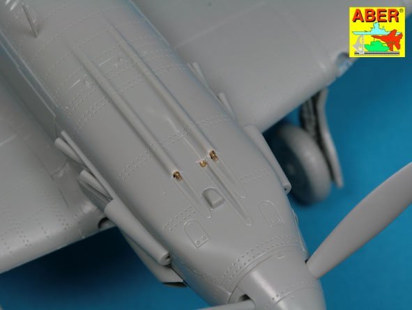 Aber A48114 Armament for Soviet fighter MIG-3 2x7.62ShKAS; 1x12.7mm UBS; pitot tube (1/48) – image 8