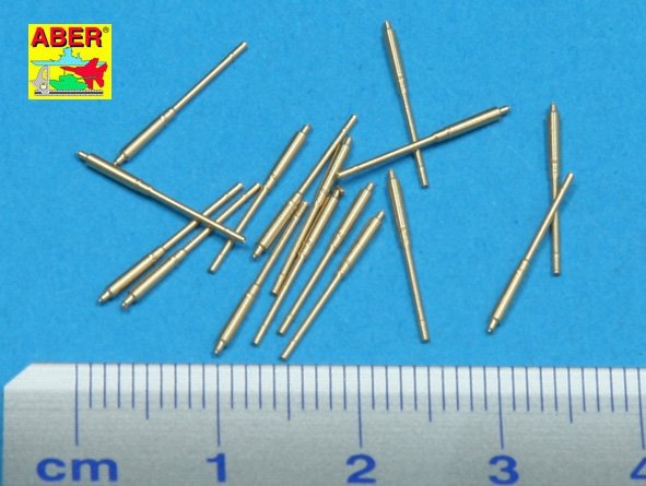 Aber 350L-14 Set of 16 pcs 105 mm SFLAK barrels SKC/33nt used in C/37 mount for German war ships 1/350 – Bild 3