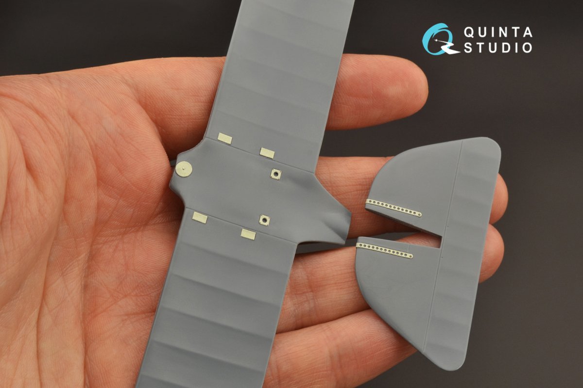 Quinta Studio QD48235 Pfalz D.IIIa 3D-Printed &amp;amp; colored Interior on decal paper (Eduard) 1/48 – immagine 7