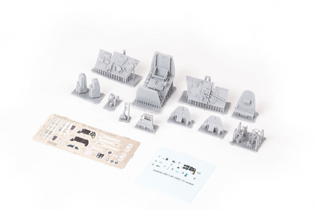 Eduard 648926 Bf 109G-10 cockpit PRINT Eduard 1/48 – image 4