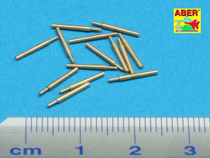 Aber 350L-36 Set of 14 pcs 152mm barrels for Kongo, Haruna, Hiei, Kirishima, Fuso, Yamashiro 1/350 – zdjęcie 2