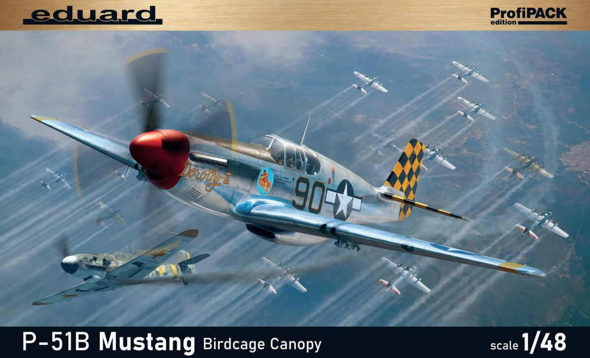 Eduard 82107 P-51B Mustang Birdcage canopy 1/48 – Bild 2