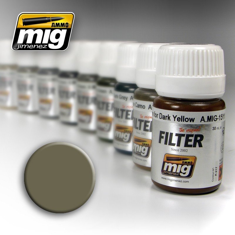 AMMO of Mig Jimenez 1507 TAN FOR YELLOW GREEN 35ml