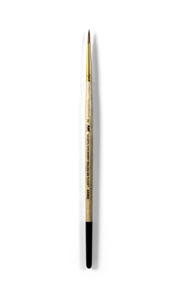 AK Interactive AK852 MARTA KOLINSKY BRUSH #2 SHORT – obrázek 4