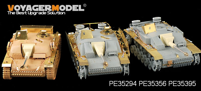 Voyager Model PE35395 WWII German StuG.III Ausf.F8 Late Production Basic For DRAGON 6644 1/35 – image 2