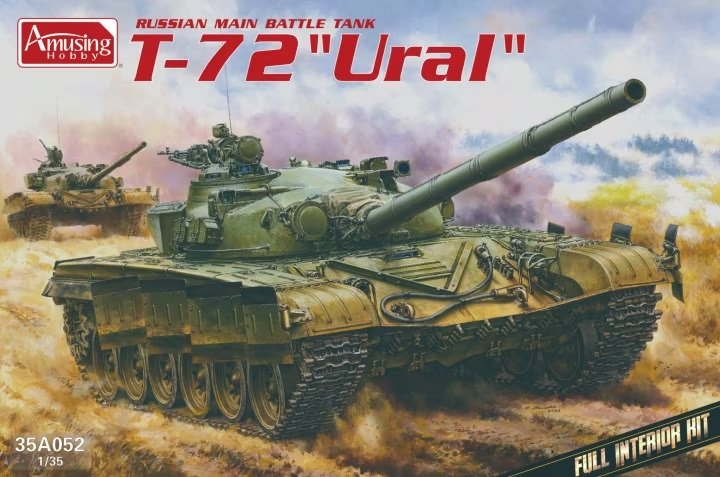 Amusing Hobby 35A052 T-72 &amp;quot;Ural&amp;quot; Full Interior Kit 1/35