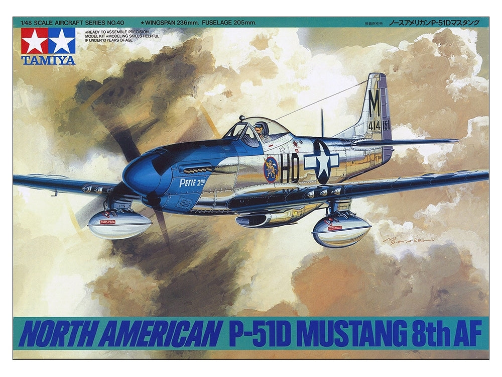 Tamiya 61040 North American P-51D Mustang 8th AF 1/48 – image 2