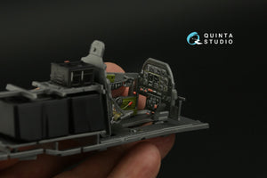 Quinta Studio QD32145 P-51D Mustang 3D-Printed &amp;amp; colored Interior on decal paper (Zoukei-Mura SWS) 1/32 – image 8