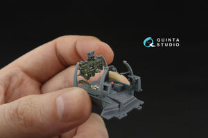 Quinta Studio QD48610 A6M5 Zero (Nakajima Production) 3D-Printed &amp;amp; colored Interior on decal paper (Eduard) 1/48 – image 4