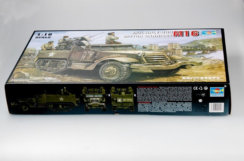 Trumpeter 00911 M16 Multiple-Gun Motor Carriage 1/16 – Bild 2