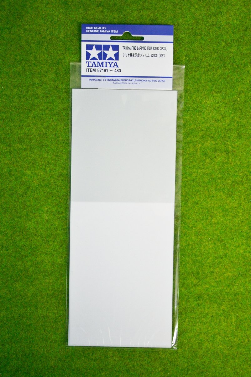 Tamiya 87191 Fine Lapping Film 2000 - 3pcs – obrázek 2