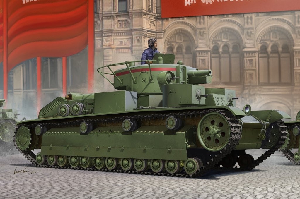 Hobby Boss 83851 Soviet T-28 Medium Tank (Early) 1/35
