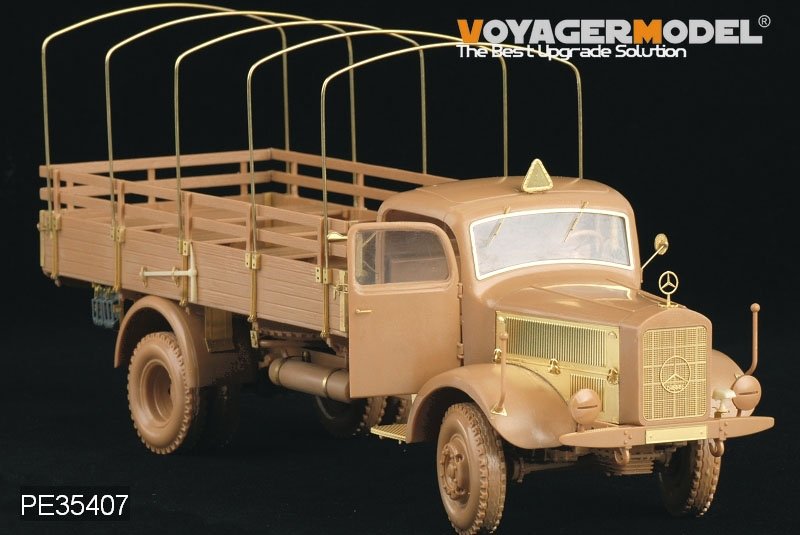 Voyager Model PE35407 WWII German Benz L4500A truck for zvezda 02312 1/35 – obrázek 9