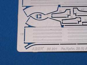 Aber 35201 German light tank Pz.Kpfw. 38(t) Ausf. E/F/G - vol. 2 - additional set - fenders 1/35 – image 4