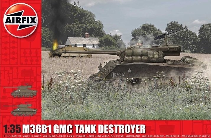 Airfix 1356 M36B1 GMC (USArmy) 1/35